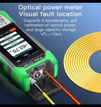 OTDR COMPTYCO KP500 — 80km, VFL + OPM + OLS + Testeur RJ45 | FTTX 3