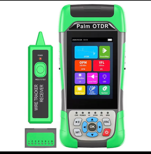 OTDR COMPTYCO KP500 — 80km, VFL + OPM + OLS + Testeur RJ45 | FTTX