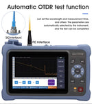 AUA-800A/800U OTDR Fibre Optique Haut de Gamme 1310/1550nm APC/UPC - Réflectomètre Optique Professionnel Premium 3