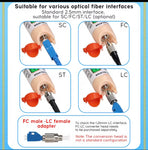 Localisateur de Défauts Visuels Fibre Optique 50mW - VFL Haute Puissance Rechargeable Professionnel 2