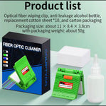 Pince de Nettoyage Fibre Optique - Cleaning Clip Professionnel pour Connecteurs SC/FC/ST/LC 3