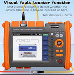 OTDR 120KM Haute Précision  A5280 – Testeur Fibre Optique Professionnel (VFL + OPM + Source) 3