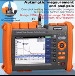 OTDR 120KM Haute Précision  A5280 – Testeur Fibre Optique Professionnel (VFL + OPM + Source) 2