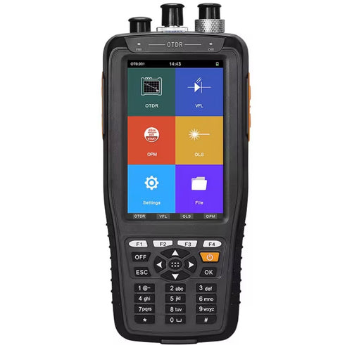OTDR 1610nm 60KM  AUA-216A – Test Fibre Optique Réseau Actif (VFL + OPM + OLS)