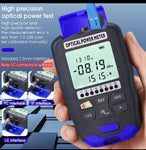 Optical Power Meter OPM AUA-DC7/DC5 testeur de fibres optiques de haute précision (-70 ~ + 10dBm/-50 ~ + 26dBm) compteur de puissance optique RJ45 OPM 3