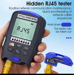 Optical Power Meter OPM AUA-DC7/DC5 testeur de fibres optiques de haute précision (-70 ~ + 10dBm/-50 ~ + 26dBm) compteur de puissance optique RJ45 OPM 2