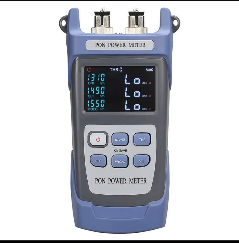 AUA-330 Compteur de Puissance Optique PON Rechargeable - PON OPM 1310/1490/1550nm UPC/APC FTTX