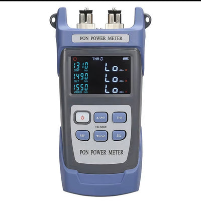 AUA-320 Compteur de Puissance Optique PON Rechargeable - PON OPM Compact 1310/1490/1550nm UPC/APC FTTX