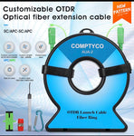AUA-2 Câble de Lancement OTDR Fibre Optique - Launch Cable SC/FC/ST/LC UPC/APC SM/MM 150m à 2km 4