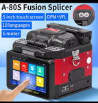 A-80S Machine à Souder Fibre Optique - Épisseuse Fusion 6 Moteurs OPM/VFL Écran Tactile 5