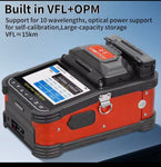 A-5 Machine à Souder Fibre Optique - Épisseuse Fusion 6 Moteurs OPM/VFL Écran Tactile 5