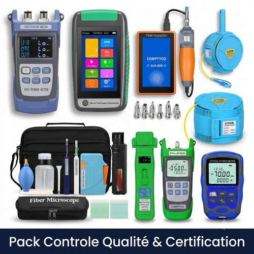 Pack Contrôle Qualité FTTH —  Inspection & Certification